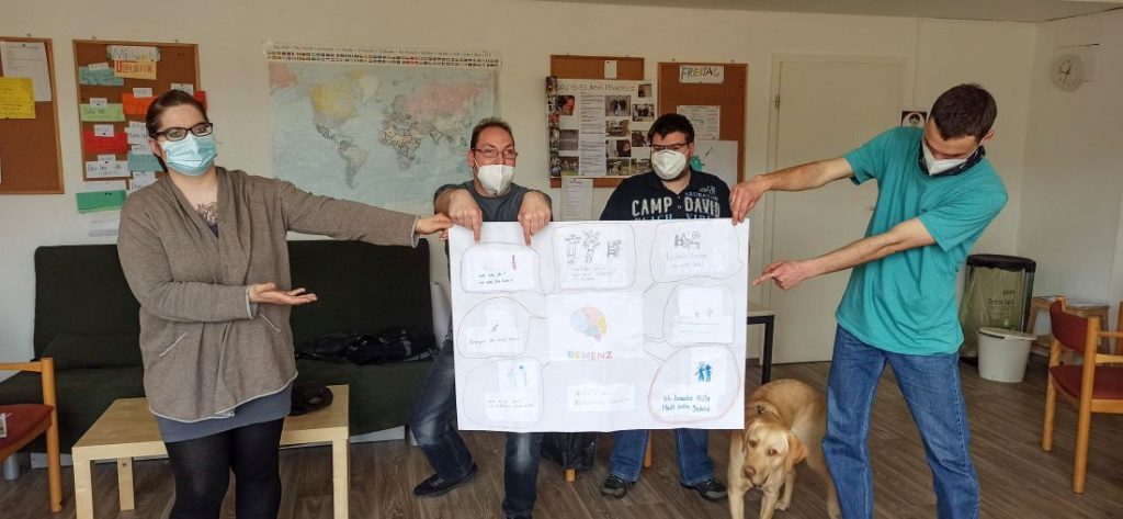 mögliche Demenzanzeichen - Poster