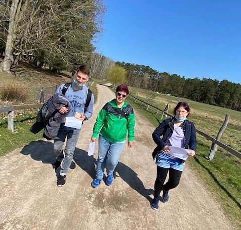 unterwegs im Wildpark Schorfheide